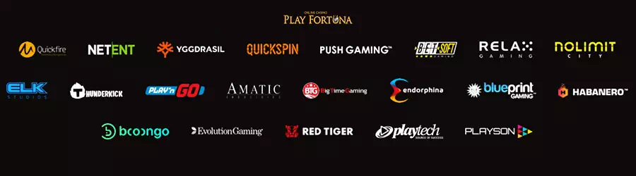 Игры лучших производителей на сайте Play Fortuna Casino